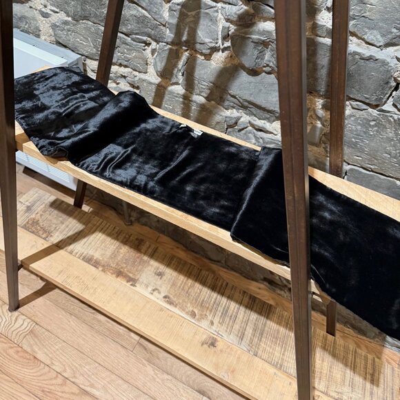 Dolce & Gabbana Velvet Lined Evening Scarf - Picture 7 of 8